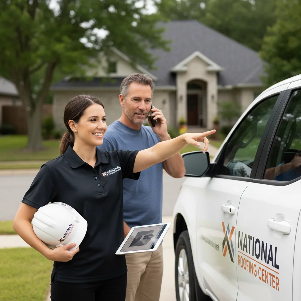 National Roofing Center customer support in De Kalb